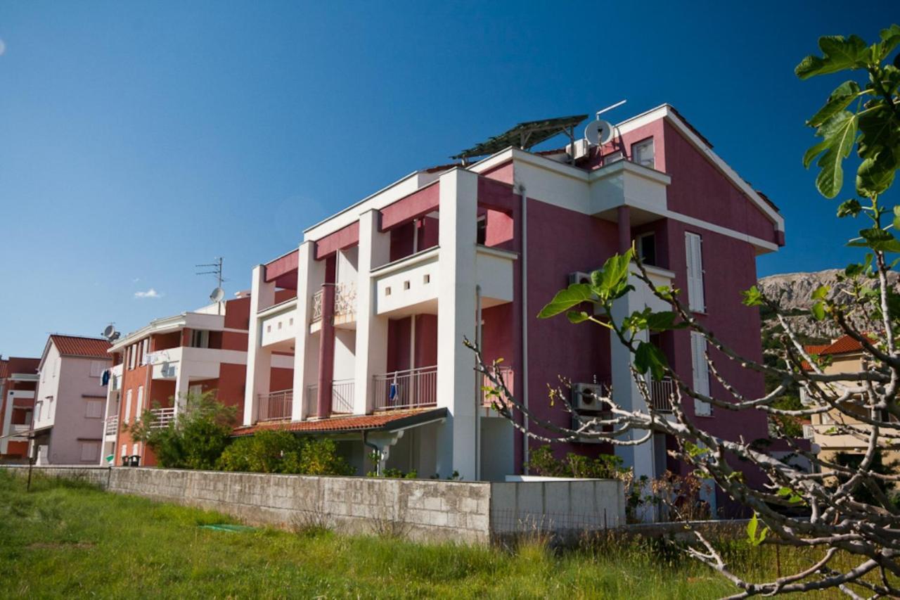 Apartment Rosmarino Baška Exteriör bild